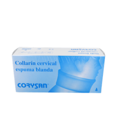 COLLARIN CERVICAL CORYSAN BLANDO T/1 – foto del producto tejido collarin cervical