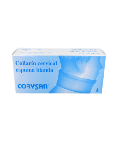COLLARIN CERVICAL CORYSAN BLANDO T/2 – foto del producto tejido collarin cervical