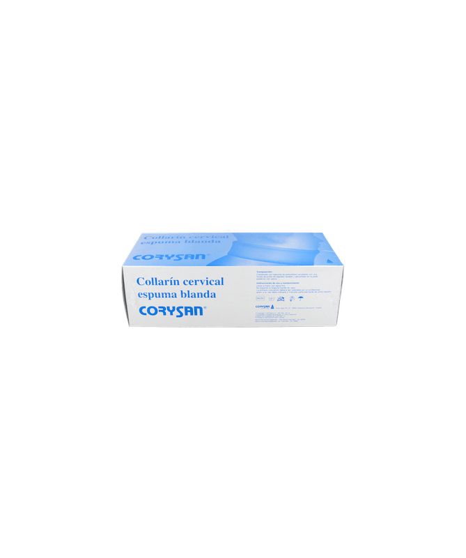 COLLARIN CERVICAL CORYSAN BLANDO T/3 – foto del producto tejido collarin cervical