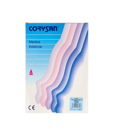 MEDIA CORTA CORYSAN FUERTE BEIG T/5 – foto del producto tejido media corta