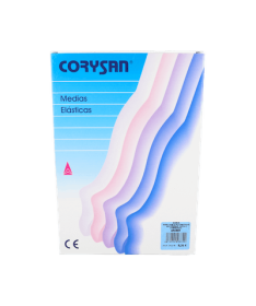 MEDIA LARGA CORYSAN FUERTE BEIG T 5 – foto del producto tejido media larga