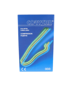 CALCETIN CORYSAN FUERTE NEGRO T/2 – foto del producto tejido calcetin corysan