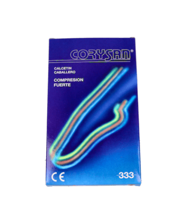 CALCETIN CORYSAN FUERTE NEGRO T/3 – foto del producto tejido calcetin corysan