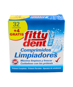 FITTYDENT LIMPIADOR 32U+4 GRATIS – foto del producto cada fittydent limpiador