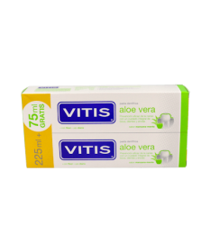 VITIS ALOE VERA PASTA DENT MANZ 2X150 ML – foto del producto vitis aloe vera
