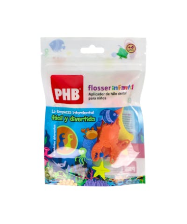 PHB APLICAD.HILO FLOSSER INFANTIL PE 16U – foto del producto phb aplicad hilo