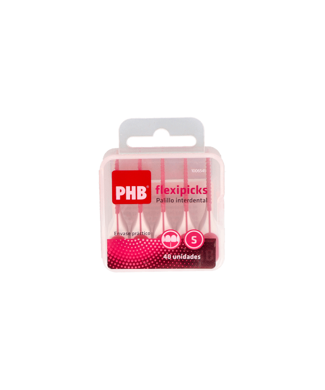 PHB FLEXIPICKS INTERDENTAL TALLA S – foto del producto phb flexipicks interdental
