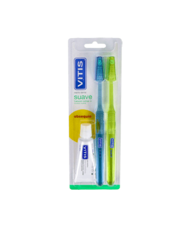 CEPILLO DENT VITIS SUA PACK DUPLO R 6056 – foto del producto cepillo dent vitis