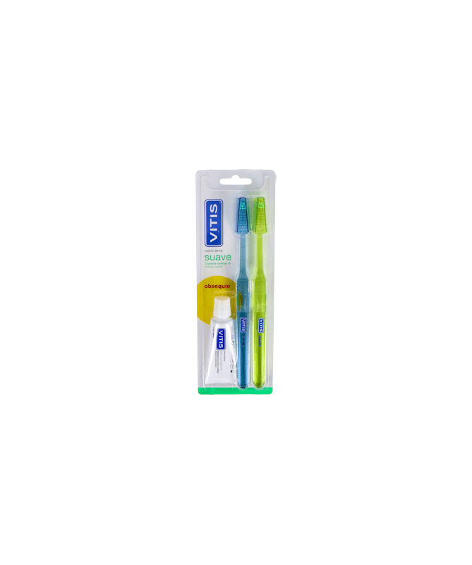 CEPILLO DENT VITIS SUA PACK DUPLO R 6056 – foto del producto cepillo dent vitis