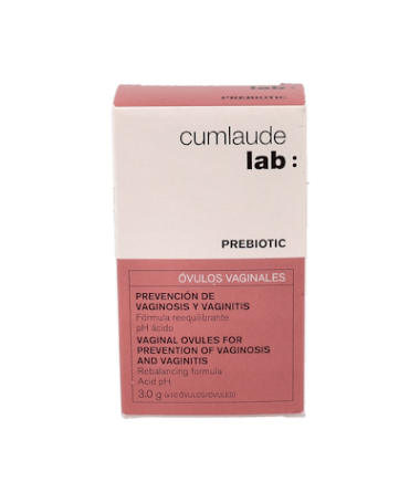 CUMLAUDE OVULOS PREBIOTIC 10 OVULOS – foto del producto ovulos acid cumlaude