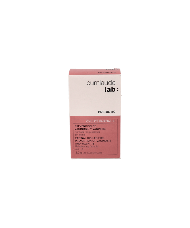 CUMLAUDE OVULOS PREBIOTIC 10 OVULOS – foto del producto ovulos acid cumlaude