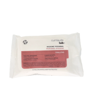 CUMLAUDE TOALLITAS INTIMAS DIARIO 15 UD – foto del producto toallitas fórmula cumlaude