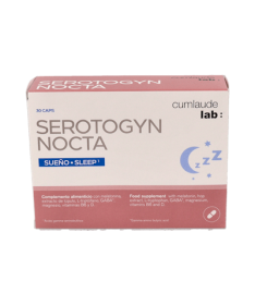 CUMLAUDE SEROTOGYN NOCTA 30 CAPSULAS – foto del producto cumlaude serotogyn nocta