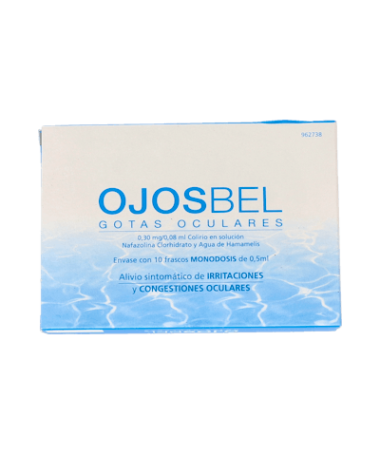 OJOSBEL GOTAS OCULARES MONODOSIS – foto del producto cada ojosbel gotas