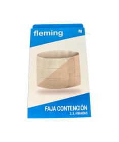 FAJA FLEMING CUATRO BANDAS T/3 – foto del producto cada faja fleming