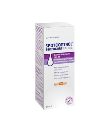 BENZACARE SPOTCONTROL CREMA SPF30 50ML – foto del producto cada benzacare spotcontrol