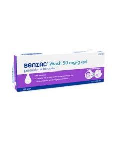 BENZAC WASH 50 MG/G GEL 100 GR – foto del producto cada benzac wash