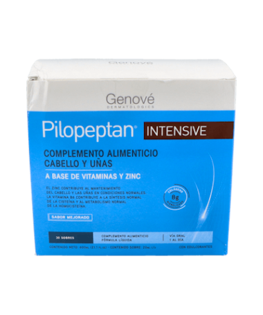 PILOPEPTAN INTESIVE 30 SOBRES – foto del producto cada pilopeptan intesive