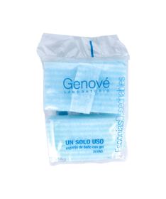 GENOVE ESPONJA GEL 1 SOLO USO 24 UNID – foto del producto cada genove esponja