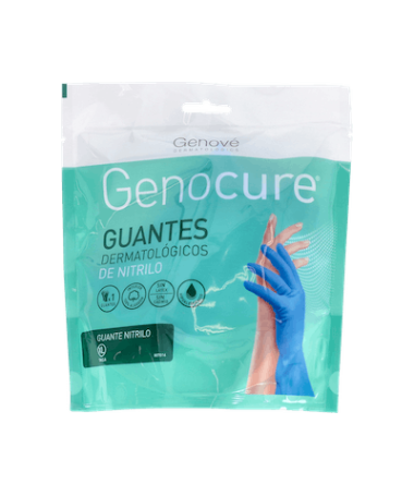 GENOCURE GUANTES DERMAT NITRILO XL/T9 2U – foto del producto cada genocure guantes