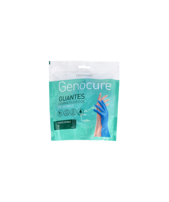 GENOCURE GUANTES DERMAT NITRILO XL/T9 2U – foto del producto cada genocure guantes