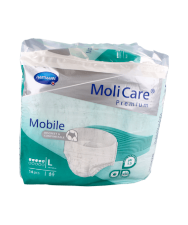 MOLICARE MOBILE LIGHT 5 GOTAS T.L 14U – foto del producto tejido molicare mobile