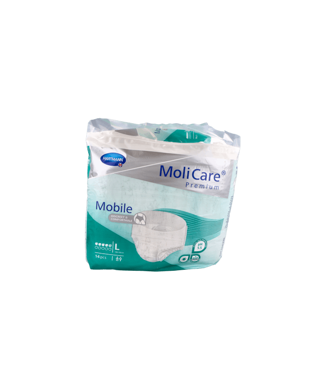 MOLICARE MOBILE LIGHT 5 GOTAS T.L 14U – foto del producto tejido molicare mobile