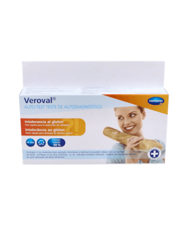 VEROVAL AUTOTEST INTOLERANCIA GLUTEN – foto del producto cada veroval autotest