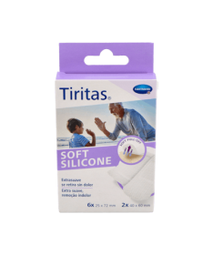 TIRITAS SOFT SILICONE APOS ADHES 6+2 UDS – foto del producto tejido adhesivo tiritas