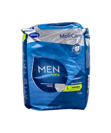 MOLICARE PREMIUM MEN PANTS 5 GOTAS L – foto del producto tejido molicare premium