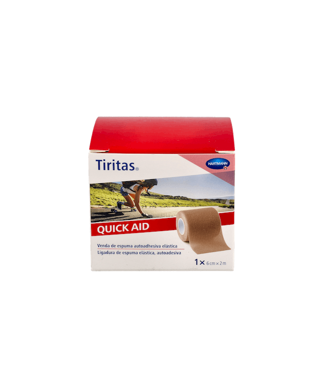 TIRITAS QUICK AID PIEL 6 COM X 2 M 1UD. – foto del producto tiritas quick aid