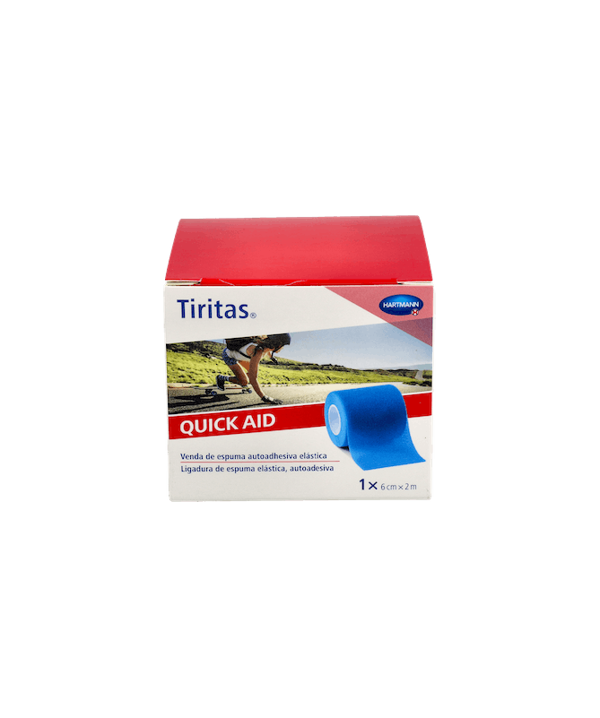 TIRITAS QUICK AID AZUL 6 COM X 2 M 1 UD – foto del producto tiritas quick aid