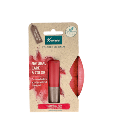 KNEIPP BALSAMO LABIAL NATURAL RED – foto del producto aceites kneipp balsamo