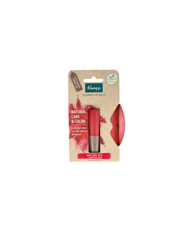 KNEIPP BALSAMO LABIAL NATURAL RED – foto del producto aceites kneipp balsamo