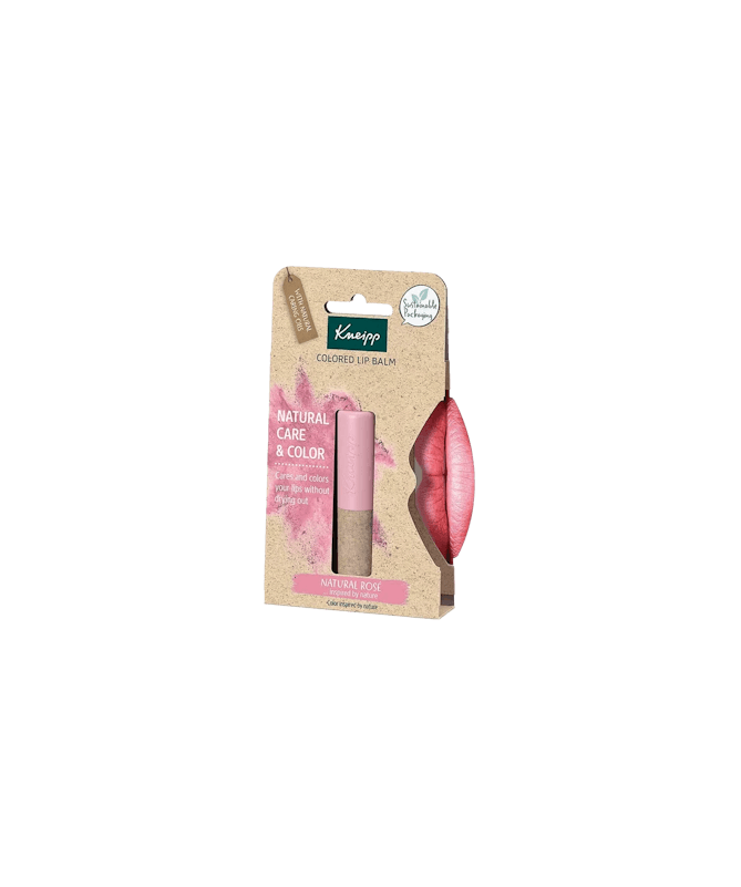 KNEIPP BALSAMO LABIAL NATURAL ROSE – foto del producto aceites kneipp balsamo
