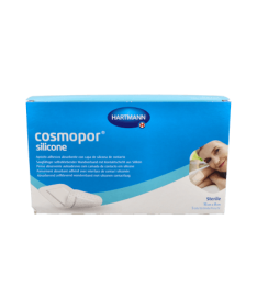 COSMOPOR SILICONE APOSITO EST 15X8CM 5U – foto del producto cada cosmopor silicone