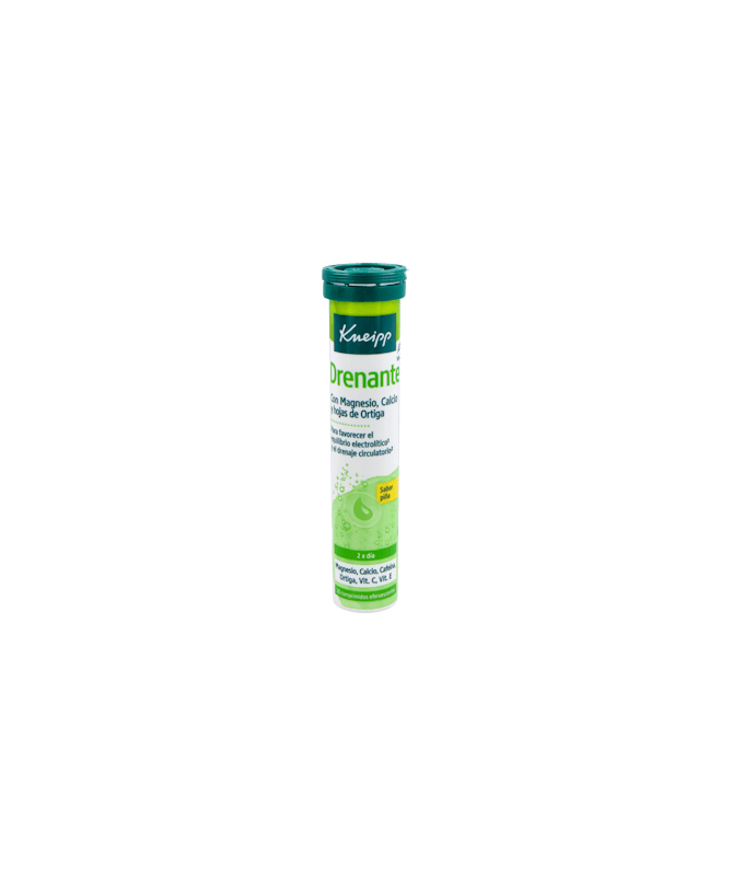 KNEIPP DRENANTE 20 COMPR EFERV PIÑA – foto del producto kneipp drenante compr