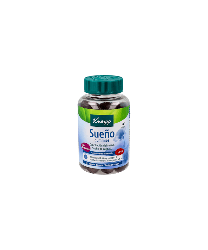 KNEIPP SUEÑO 60 GUMMIES FRUTOS BOSQUE – foto del producto aceites kneipp sueño