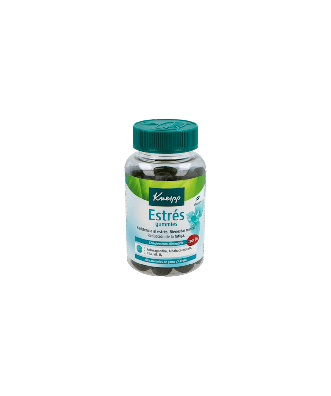 KNEIPP ESTRES 60 GUMMIES CEREZA – foto del producto aceites kneipp estres