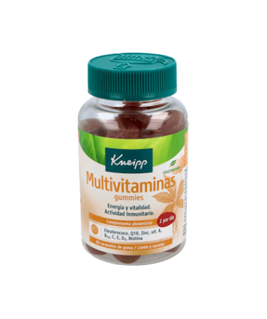 KNEIPP MULTIVITAMIN 60 GUMMIES LIMON NAR – foto del producto aceites kneipp multivitamin