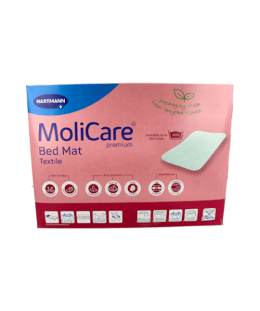 MOLICARE PR BEDMAT TEXTILE 85x90 EMP REU – foto del producto tejido molicare bedmat