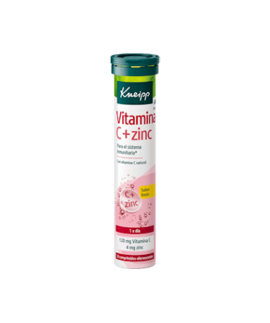 KNEIPP VITA C+ZINC 20COMP EFERVES LIMON – foto del producto aceites kneipp vita