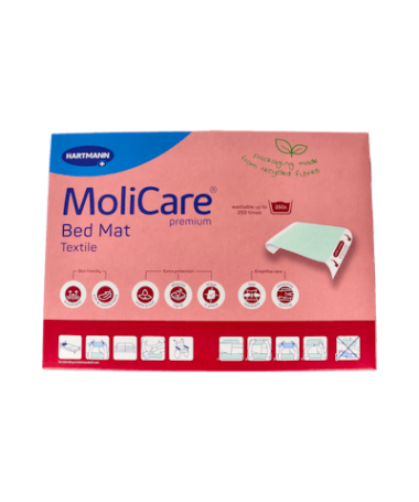 MOLICARE PR BEDMAT TEXTILE 75x85 EMP REU – foto del producto tejido molicare bedmat
