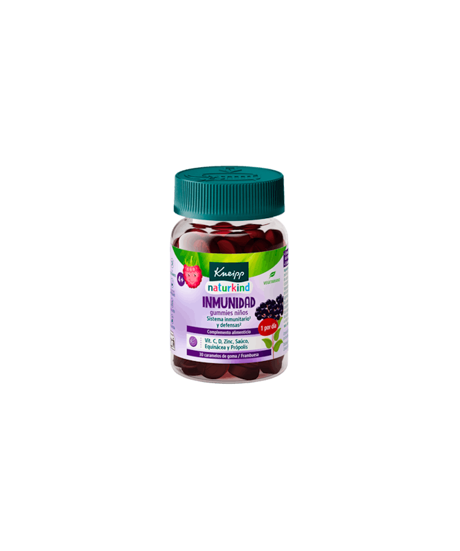 KNEIPP GUMMIES NIÑOS IMMUN 30 C FRAMBUES – foto del producto aceites kneipp gummies