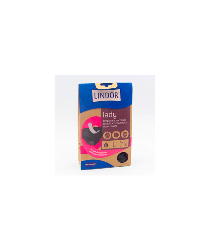 LINDOR LADY BRAGUITA ABS LAVAB L +5RECAM – foto del producto lindor lady braguita