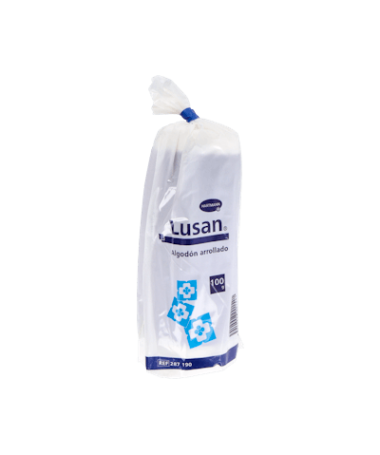 LUSAN ALGODON ARROLLADO MEZCLA 80% 100 G – foto del producto cada lusan algodon