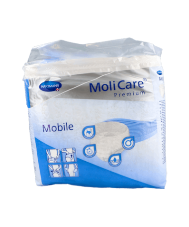 MOLICARE MOBILE SMALL 14 UND – foto del producto tejido molicare mobile