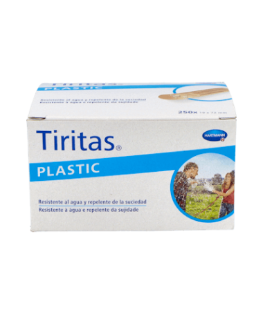 TIRITAS PLASTICO 250 UND. – foto del producto cada tiritas plastico