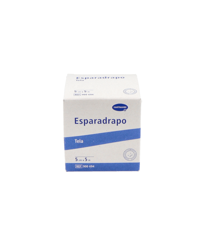 ESPARADRAPO OMNIPLAST TELA BLANCO 5MX5CM – foto del producto cada esparadrapo omniplast
