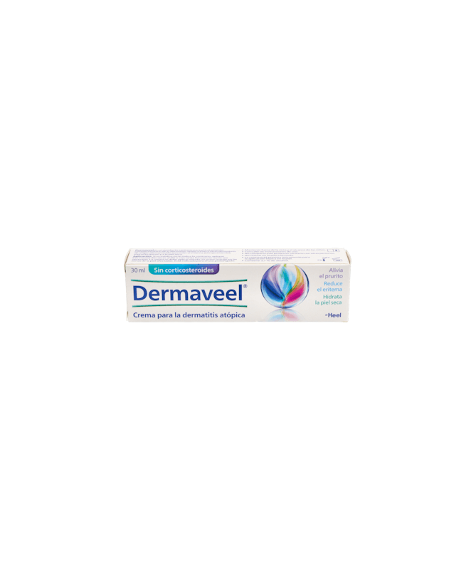 DERMAVEEL CREMA 30 GR HEEL – foto del producto oil glycol fruit